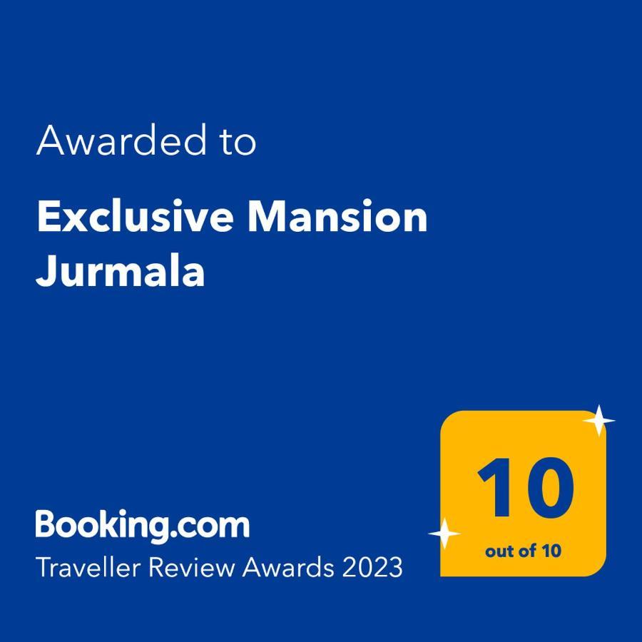 Exclusive Mansion Jurmala Villa Exteriör bild